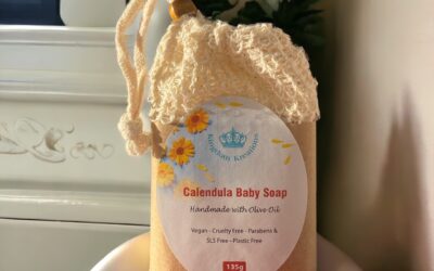 Handmade Olive Baby Soap with Calundula