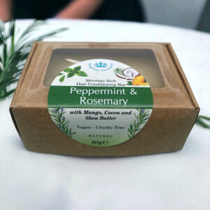 Natural Hair Conditioning Bar - Rosemary and Peppermint