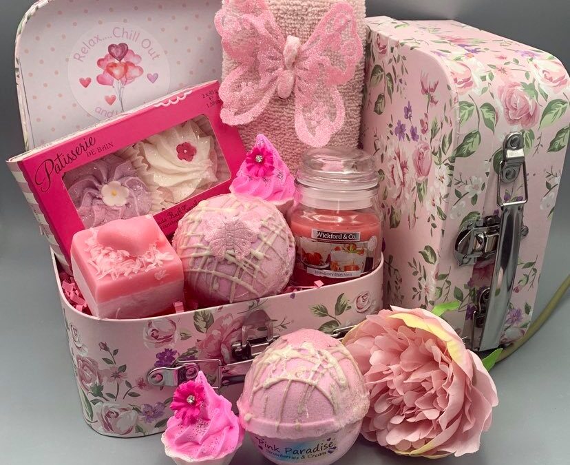 Luxury bath bomb gift sets